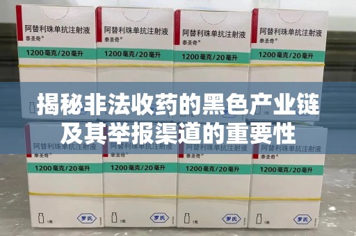 威海揭秘非法收药的黑色产业链及其举报渠道的重要性